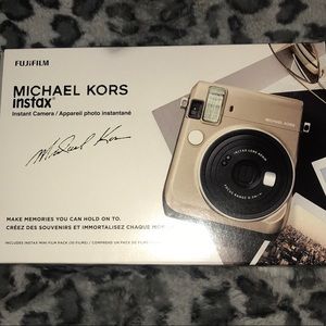 ❌SOLD❌BRAND NEW: Michael Kors Instax Camera w/film